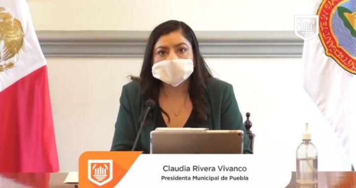 Claudia Rivera anuncia el  mecanismos para entrega del programa de apoyos municipales
