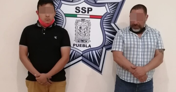 Detienen a dos asaltantes en San Andrés Cholula