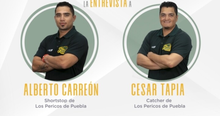 No te pierdas la entrevista de Alberto Carreón y Cesar Tapia, jugadores del Club Pericos de Puebla