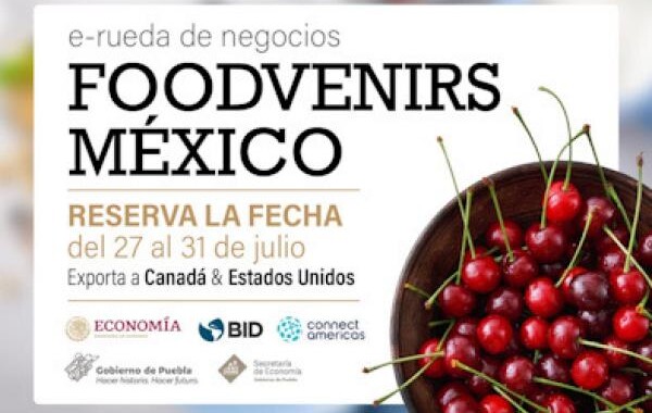 Empresas poblanas participan en la e-rueda de negocios Foodvenirs México