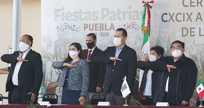 Conmemora Puebla el 199 aniversario de la consumación de Independencia de México