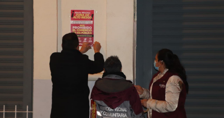 Ayuntamiento coloca 2 mil carteles para prohibir instalación de ambulantes