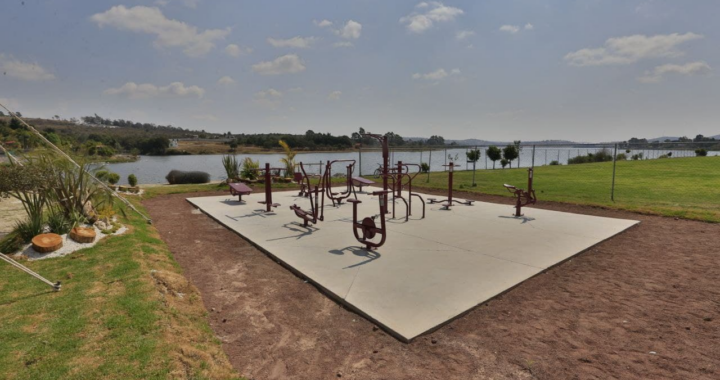 Inauguran gimnasio al aire libre en inspectoría Buena Vista Tetela