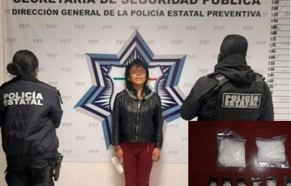 Detienen a presunta distribuidora de droga de “La Patrona”