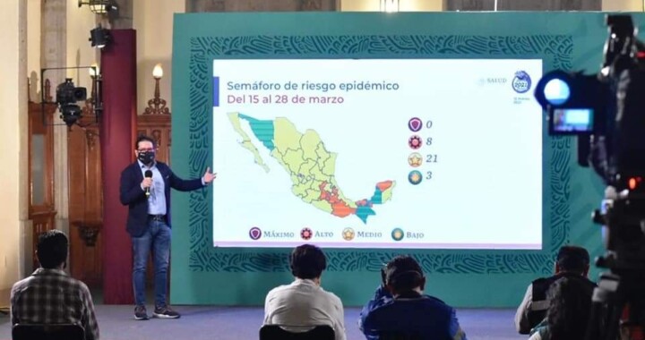 Puebla permanecerá en semáforo naranja de riesgo por Covid-19