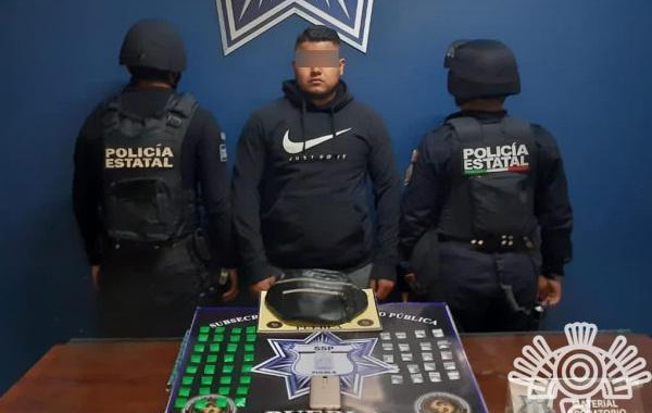 Policía Estatal captura a presunto narcovendedor