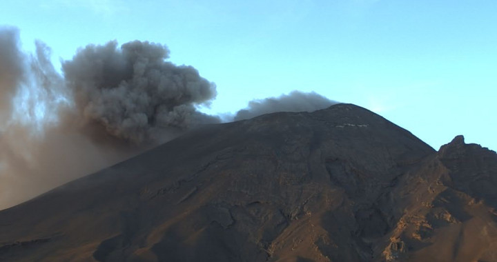 Volcán Popocatépetl registra 91 exhalaciones en las últimas 24 horas