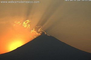 Sin actividad alarmante el Popocatépetl; buena calidad del aire