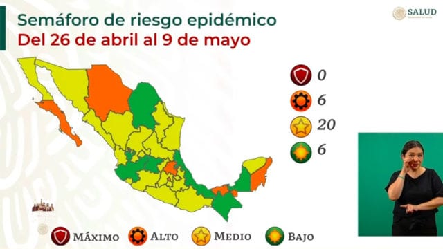 Puebla permanecerá en semáforo amarillo