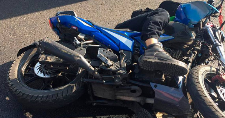 Muere joven en accidente de motocicleta en San Martín Texmelucan