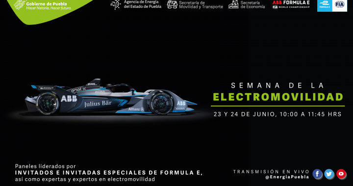 Lanzan el Estado y Fórmula E la “Semana de la Electromovilidad”