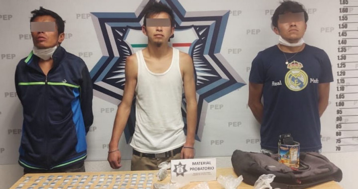 Capturan a tres presuntos narcomenudistas de “El Pelón del Sur”