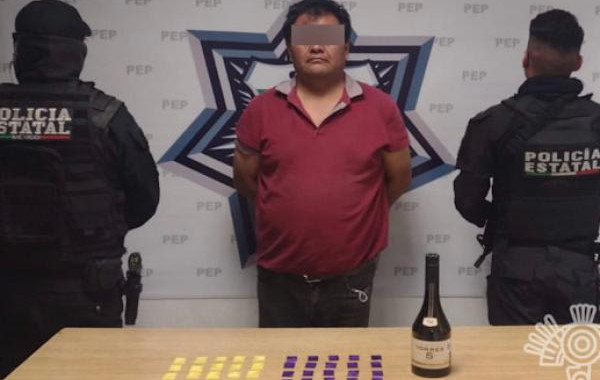 Capturan a presunto narcomenudista en Cuautlancingo