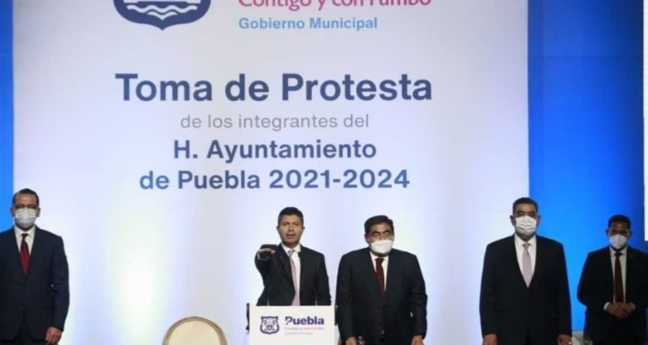 Toma de protesta del alcalde Eduardo Rivera