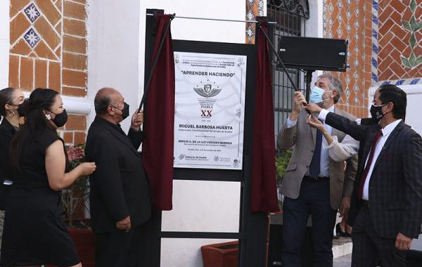 Festeja Cultura XX aniversario de la Escuela de Capacitación en Restauración de Puebla