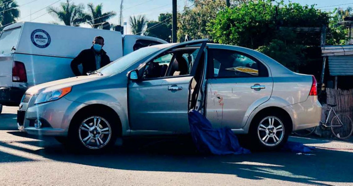 Huye conductor de los balazos y en el camino atropella y mata a ciclista en Izúcar de Matamoros