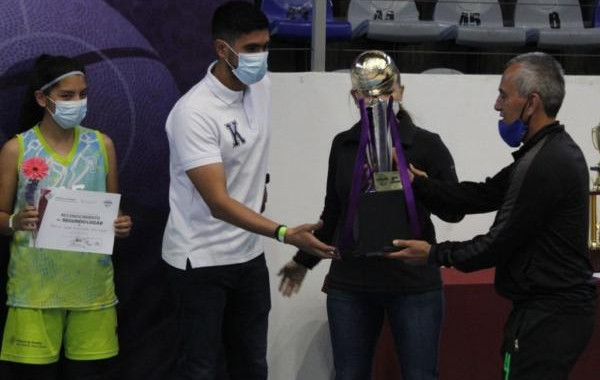 Cierre de la final femenil de baloncesto del “Torneo de Campeones Puebla 2021”