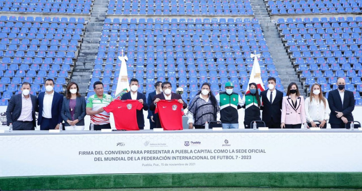 Será Puebla la sede oficial del FIF7 World Cup 2023 y FIF7 Club Championship 2023