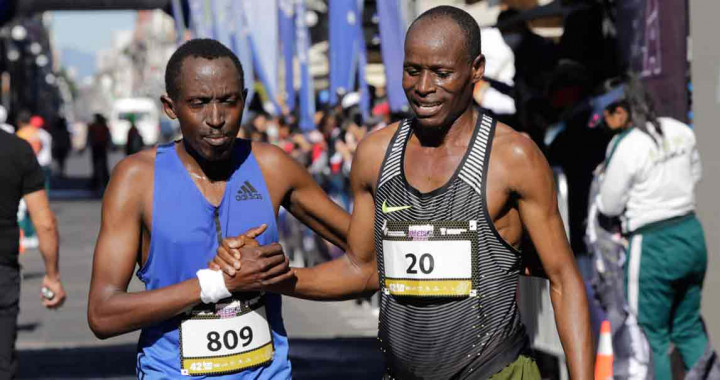 Gana Rodgers Ondati de Kenia el Maratón Puebla 2021