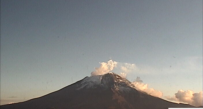 Reporta Popocatépetl 18 exhalaciones