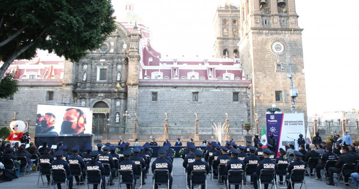 Eduardo Rivera impulsa profesionalización de la Policía Municipal