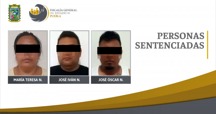 Otorgan 260 años de prisión contra tres secuestradores en Serdán