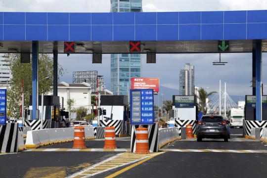Se dispara costo del peaje en autopista Puebla-Atlixco