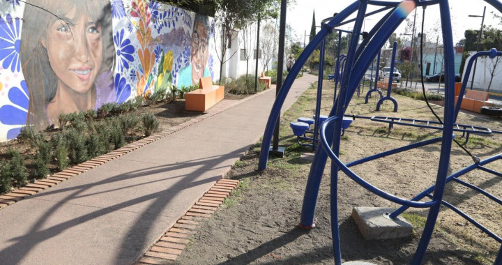 SEDATU rehabilita parque de la colonia México 83