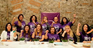 El Colectivo 50+1 capítulo Puebla Continúa trabajando en favor de los Derechos de las Mujeres.