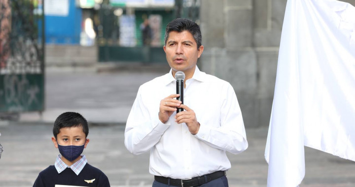 Lidera Eduardo Rivera los festejos por el 491 Aniversario de la Fundación de Puebla