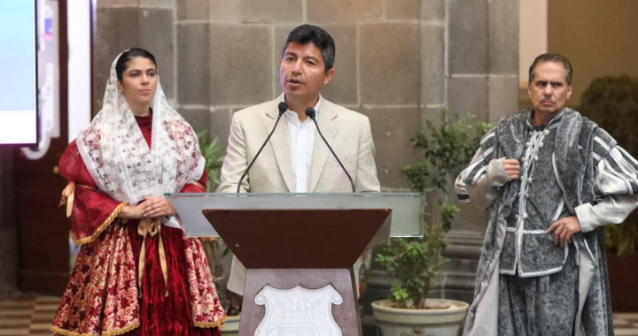 Arranca Eduardo Rivera festejos por el 491 Aniversario de la Fundación de Puebla