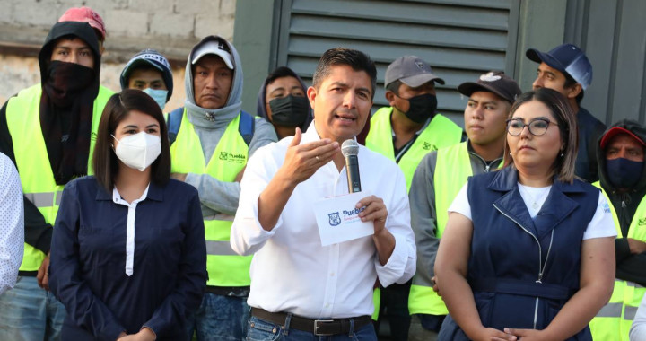 Arranca Eduardo Rivera segunda etapa de mantenimiento vial para desaparecer baches