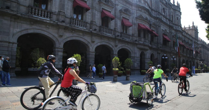 Se convierte Puebla un referente nacional en la campaña 30 días en bici