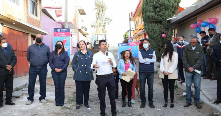 EDUARDO RIVERA PÉREZ CONTINÚA PAVIMENTANDO CALLES CON EL PROGRAMA “CONSTRUYENDO CONTIGO”