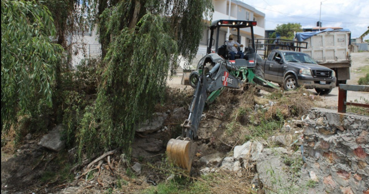 COMITÉ DE LLUVIAS DEL AYUNTAMIENTO DE PUEBLA EFECTÚA ACCIONES PARA PREVENIR INUNDACIONES