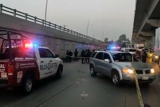 Un muerto y tres detenidos por balacera en la México-Puebla