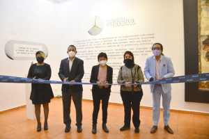 La Rectora Lilia Cedillo Ramírez inaugura la exposición “Sustancia expresiva, polifonías de los cuerpos”
