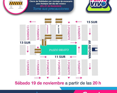 El 20 y 21 de noviembre será el “Noviembre Fest” en Puebla