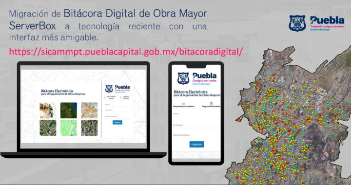 Retoman la bitácora electrónica para obras particulares en Puebla capital