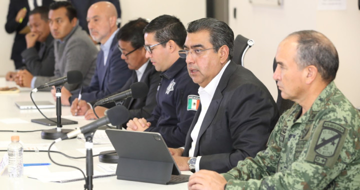 Con el plan “Paz, Seguridad y Justicia”, gobierno de Puebla fortalece el combate a la delincuencia, subrayó Céspedes Peregrina