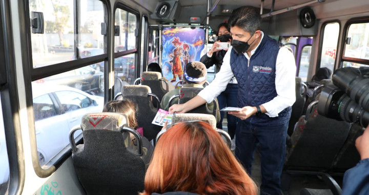 Eduardo Rivera inició programa de seguridad en el transporte público
