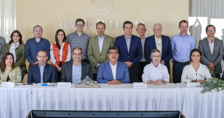 Ante el Consejo de Empresas Globales, Céspedes Peregrina destacó las ventajas competitivas de Puebla