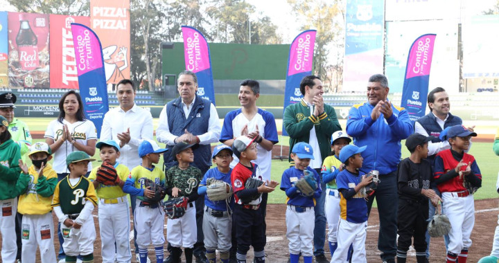 Puebla capital, sede del torneo nacional de béisbol infantil, anuncia Eduardo Rivera