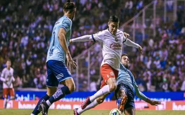 Chivas pierde con Puebla su buena racha en la Liga MX
