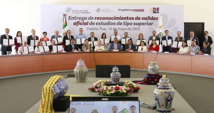 Refrenda Sergio Salomón respaldo de gobierno estatal a instituciones de educación superior