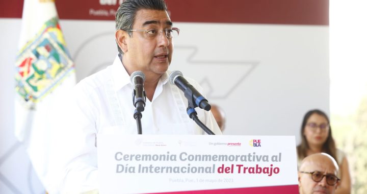 Comprometido gobierno de Puebla en garantizar derechos laborales e igualdad: Sergio Salomón