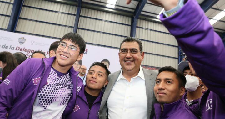 Tiene Puebla un gobierno que apoya plenamente al deporte: Sergio Salomón