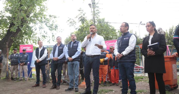 Lleva ayuntamiento de Puebla maratón de servicios y limpia a Diagonal Defensores de la República