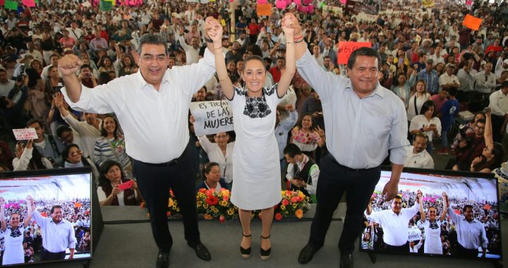 “Puebla y Ciudad de México nos unimos para progresar juntos”: Sergio Salomón