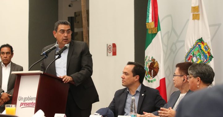 Puebla, de cara a convertirse en nodo logístico del futuro del país: Sergio Salomón